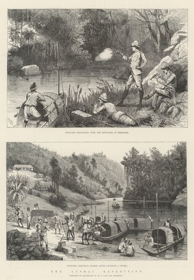 La expedición Lushai de Melton Prior